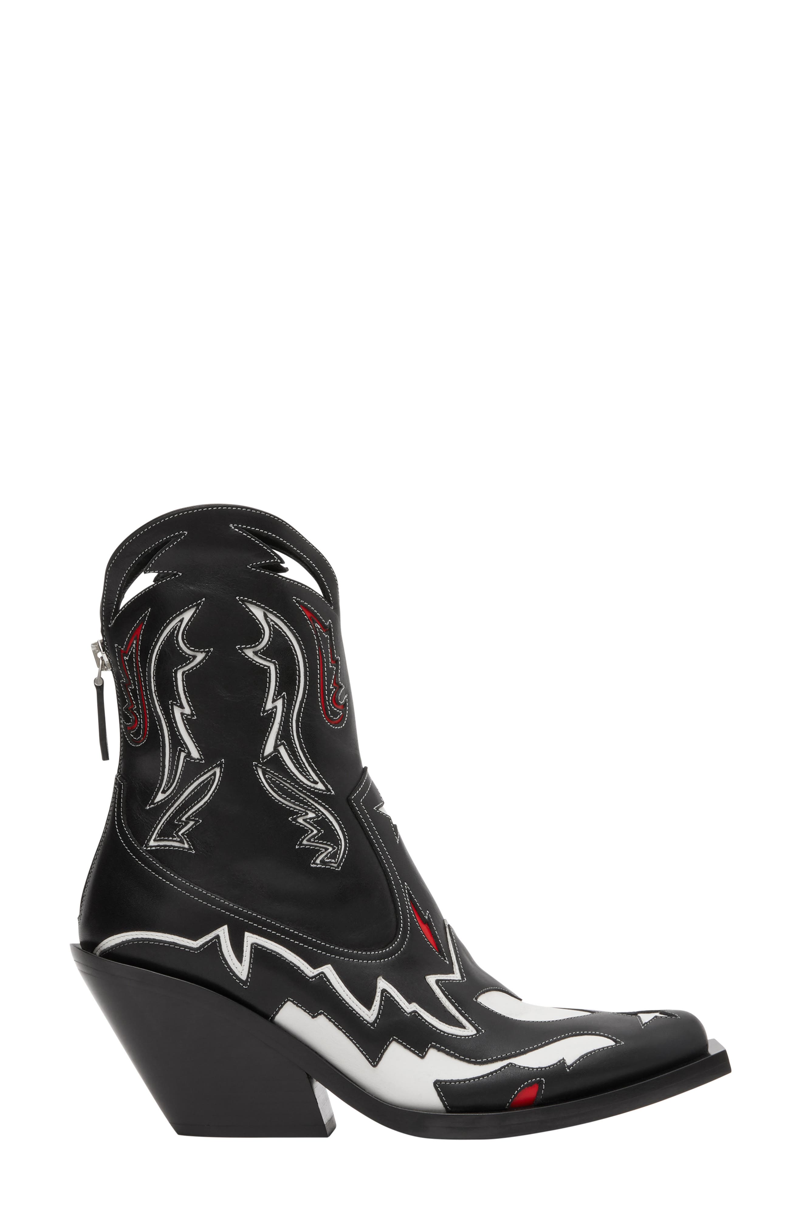 Burberry Matlock Cowboy Boot, Alternate, color, 