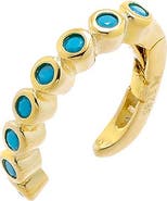 BY ADINA EDEN Mini CZ Bezel Ear Cuff