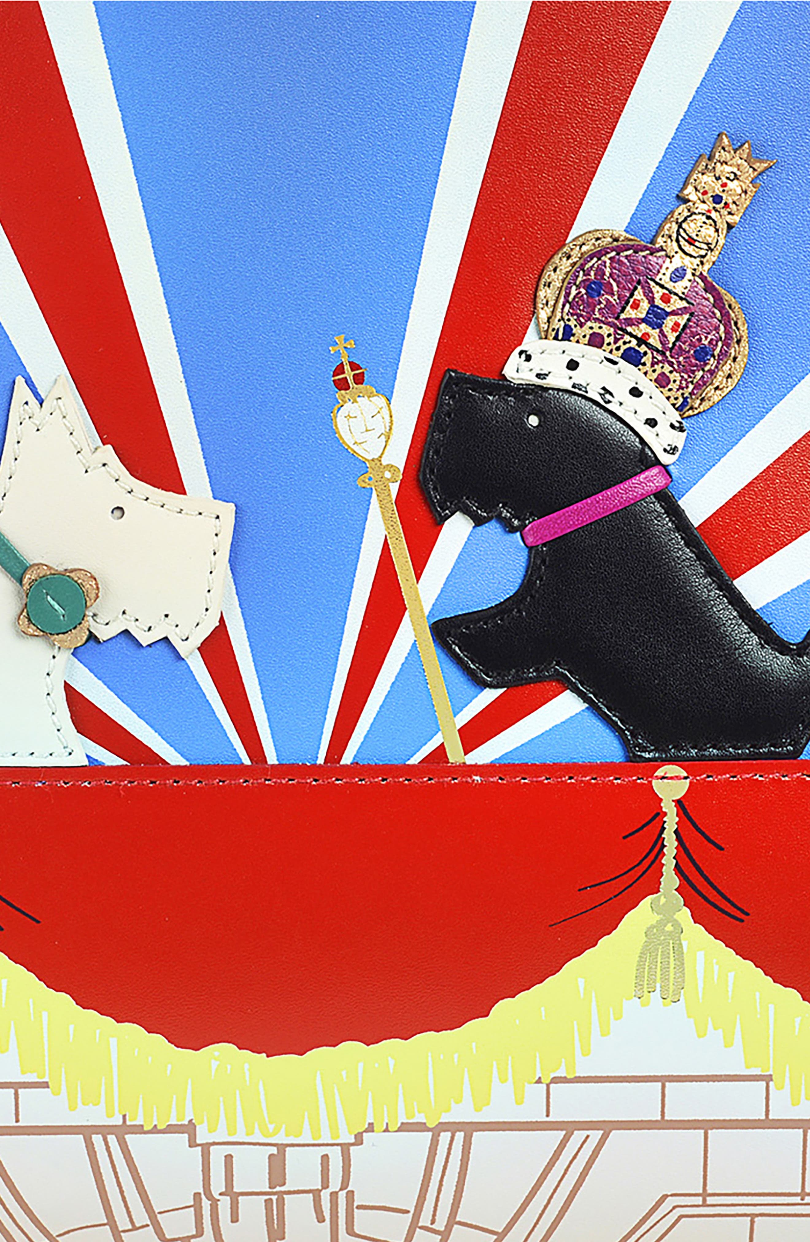 Radley Royal Coronation Small Crossbody Bag, Alternate, color, Chalk