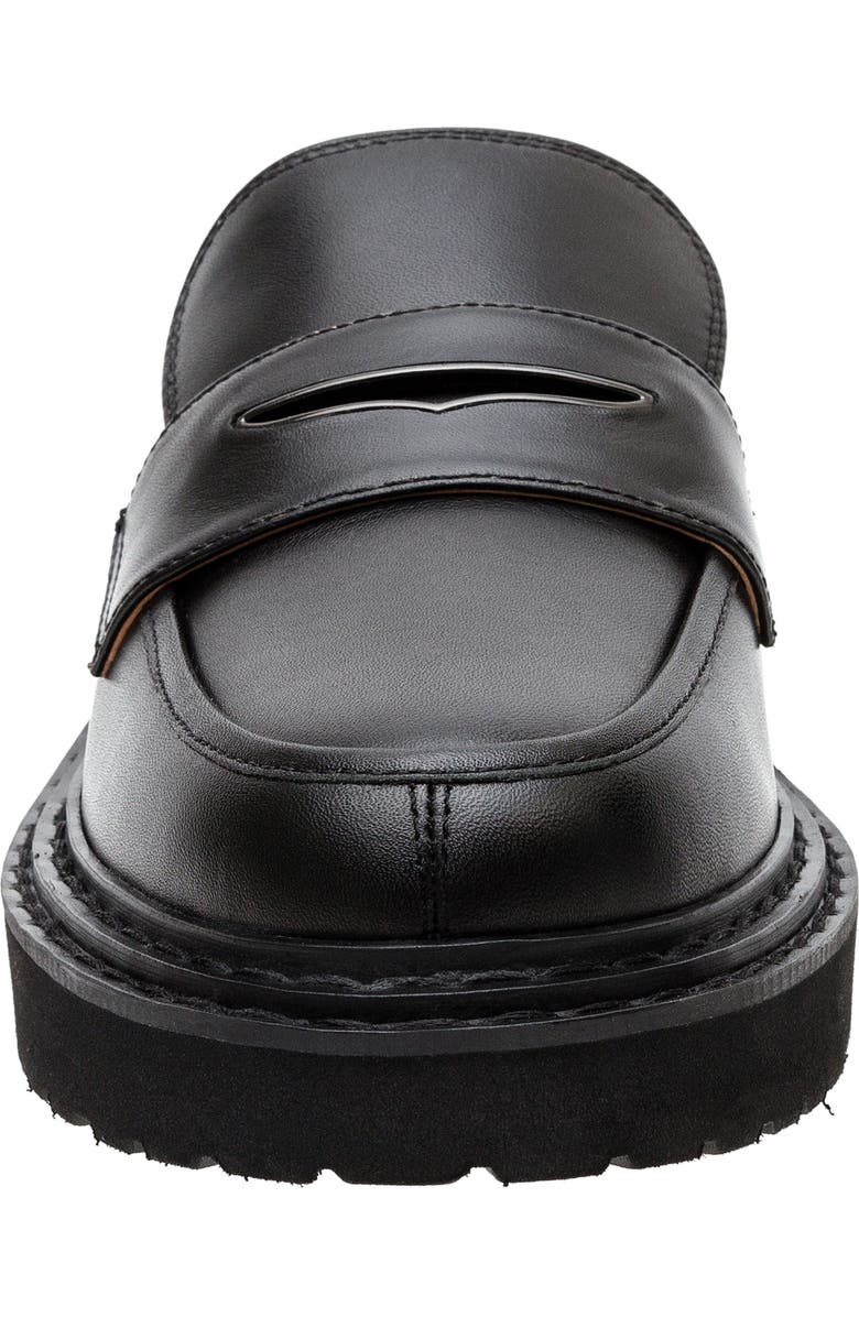 Linea Paolo Elie Platform Loafer, Alternate, color, Black