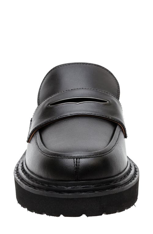 Linea Paolo Elie Platform Loafer In Black