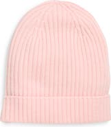 Nordstrom Cashmere Rib Cuff Beanie
