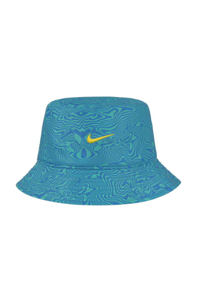 Nike Men's Nike Green Brazil National Team Reversible Bucket Hat, Alternate, color, 