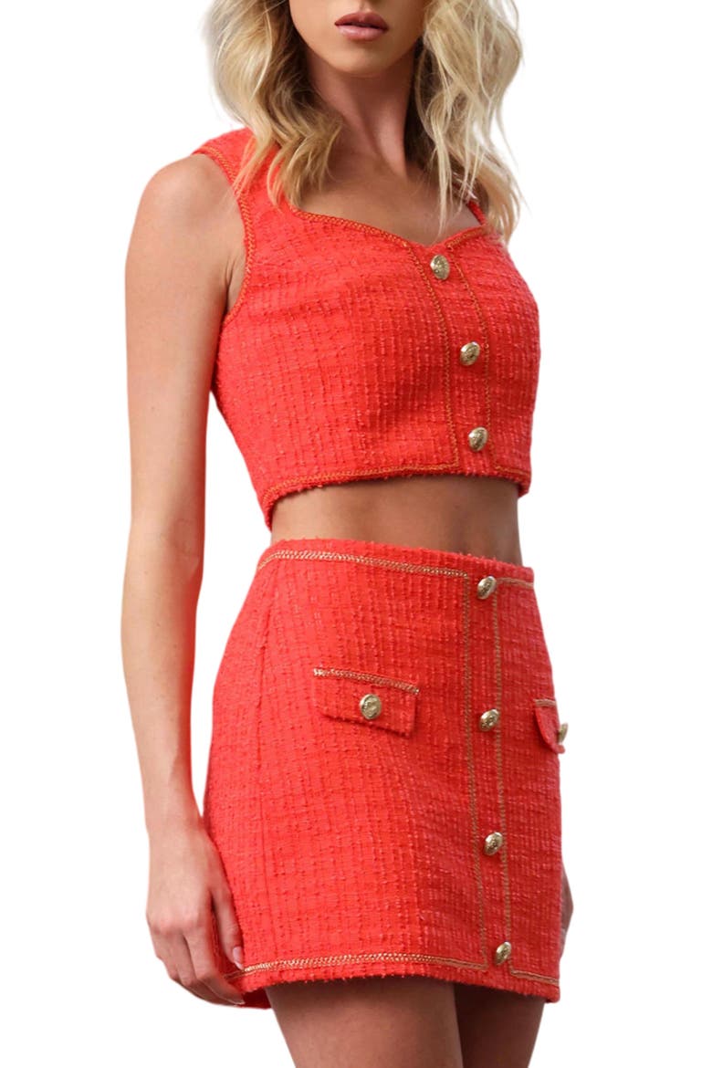 Kendall Top, Alternate, color, CORAL TWEED