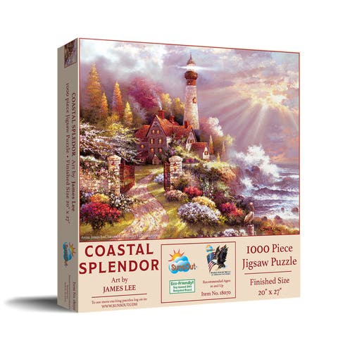 Coastal Splendor 1000 piece Jigsaw Puzzle for Adults