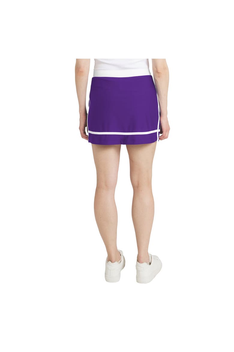 Women's WEAR by Erin Andrews  Purple Minnesota Vikings Stripe Skort, Alternate, color, Purple