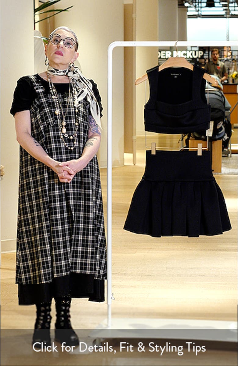 Pamina Crop Top & Skater Miniskirt Set, sales video thumbnail