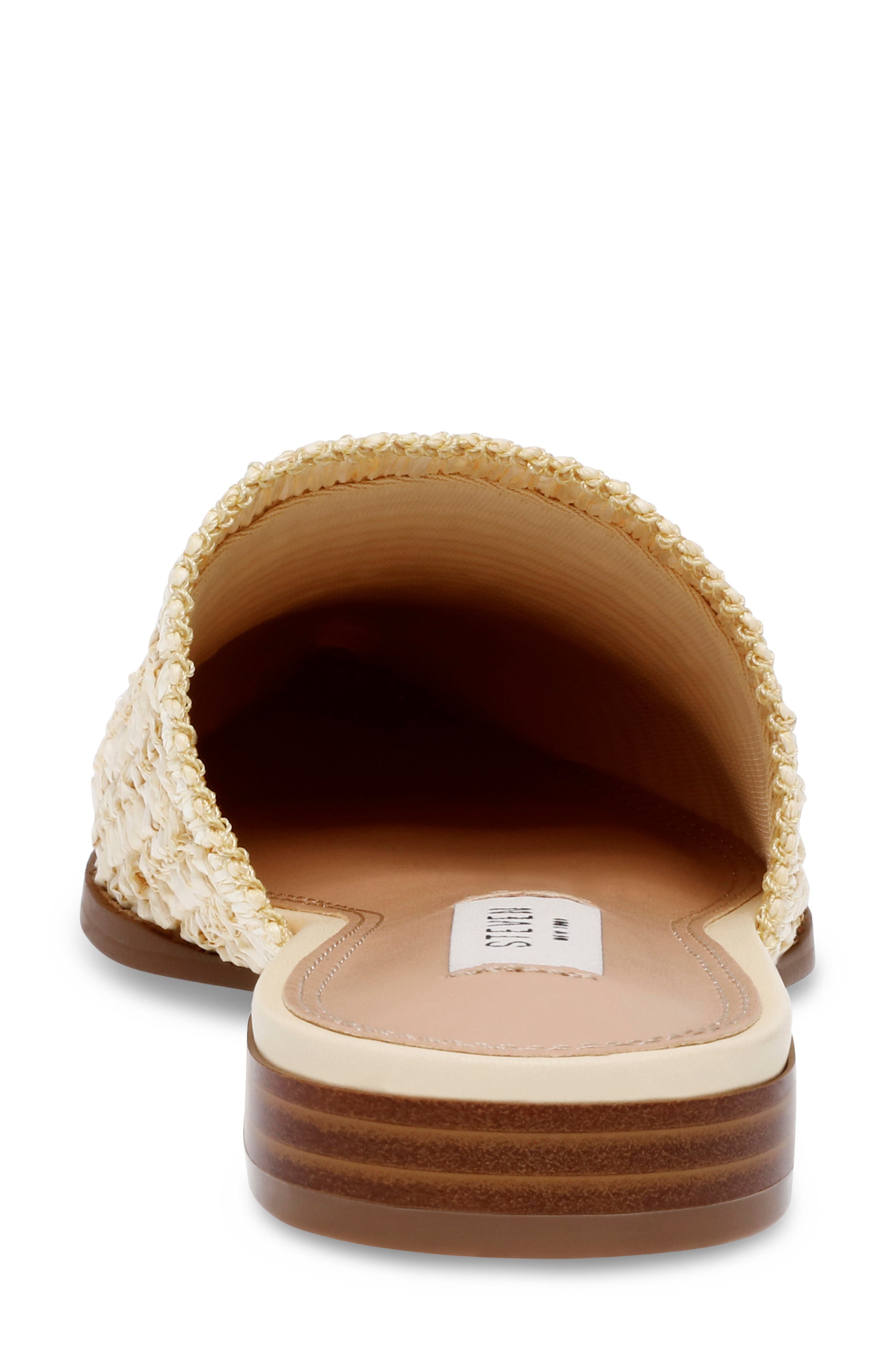 Valdez Knit Mule, Alternate, color, NATURAL RAFFIA