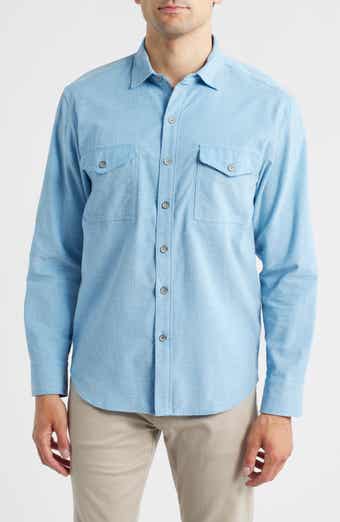 Tommy Bahama Coastline Cord Heather Bay Cotton Corduroy Button-Up Shirt