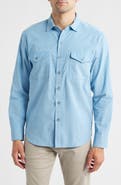 Tommy Bahama Coastline Cord Heather Bay Cotton Corduroy Button-Up Shirt