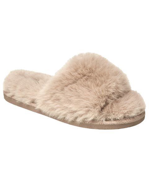 Slide Faux Fur Slipper