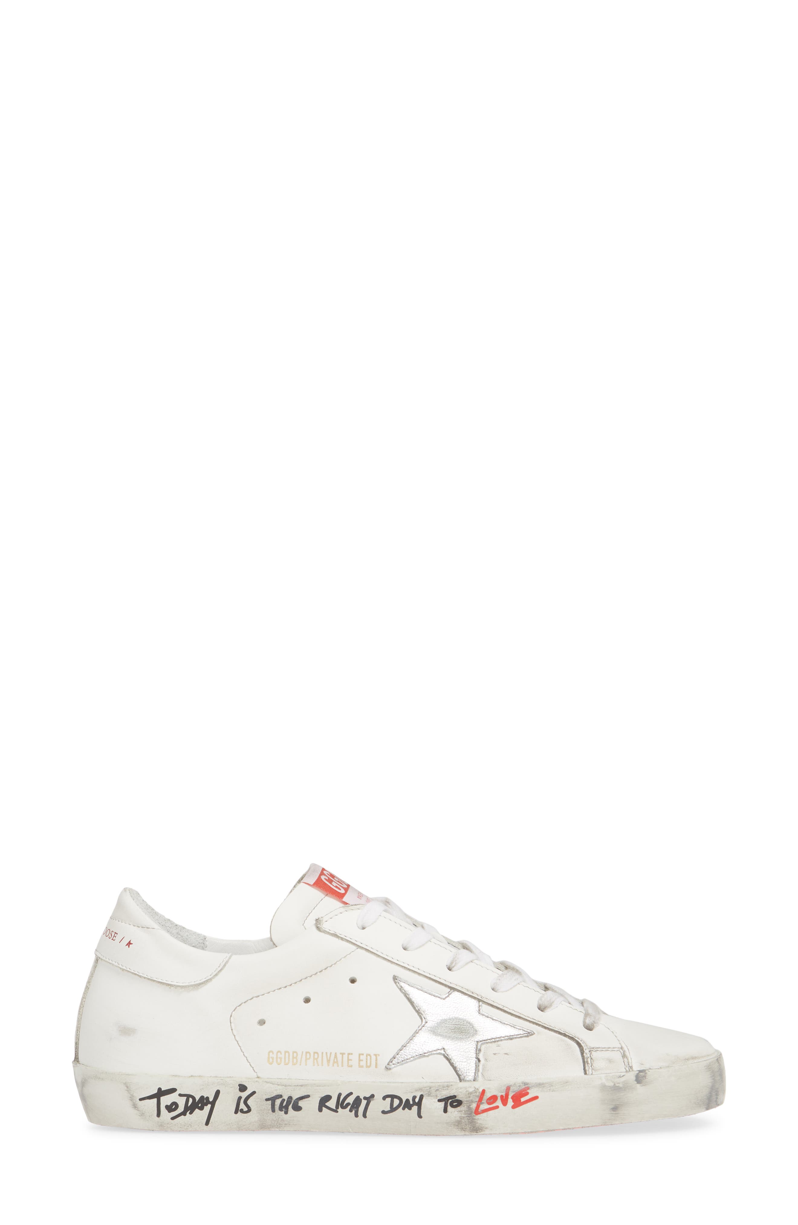 Golden Goose Super-Star Low Top Sneaker, Alternate, color, 