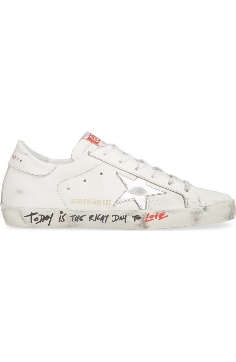 Golden Goose Super-Star Low Top Sneaker, Alternate, color,