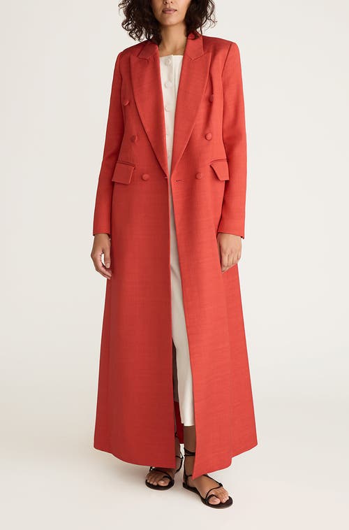 REBECCA TAYLOR REBECCA TAYLOR VISCOSE SLUB BLAZER COAT 