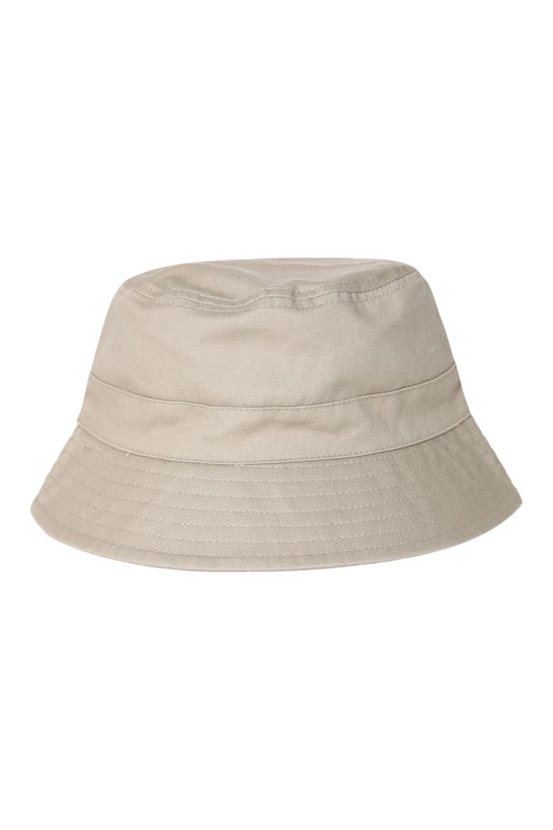 Twill Bucket Hat, Alternate, color, Beige