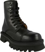 FERRAGAMO Faraway Lug Sole Combat Boot