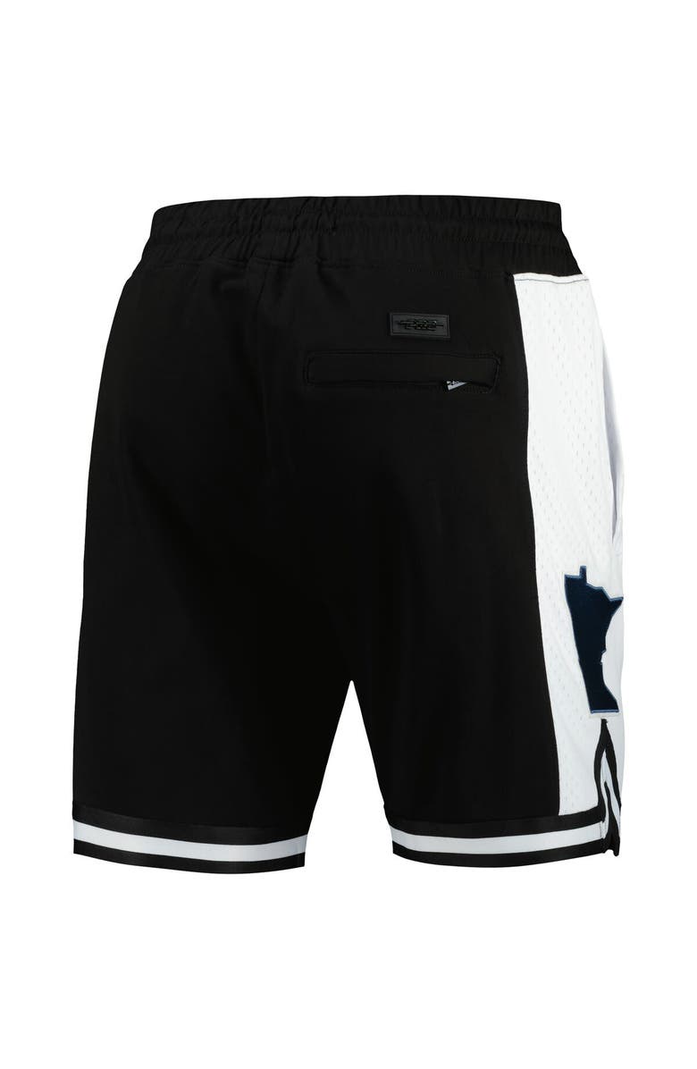 PRO STANDARD Men's Pro Standard Black Minnesota Timberwolves 2023/24 City Edition DK Shorts, Alternate, color, 
