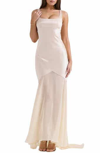 HOUSE OF CB Pearla Ruched Georgette Cocktail Dress | Nordstrom HOUSE OF CB Pearla Ruched Georgette Cocktail Dress | Nordstrom