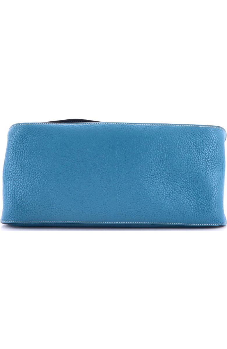 Pre-Owned Hermes Jypsiere Bag Clemence 34, Alternate, color, Bleu Jean