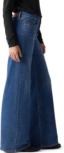 318 Shaping Mid Rise Wide Leg Jeans