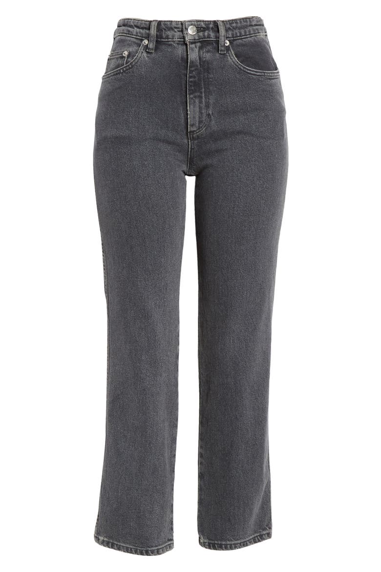 Crop Jeans, Alternate, color, MID BLACK WASH 1