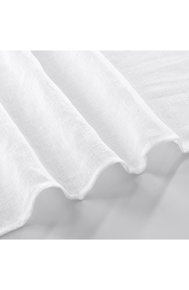 DAINTY HOME Tassel Trim Shower Curtain, Alternate, color,