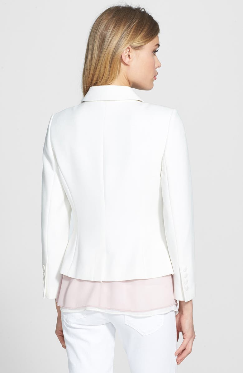 Chelsea28 Angular Hem Double Breasted Jacket, Alternate, color, 