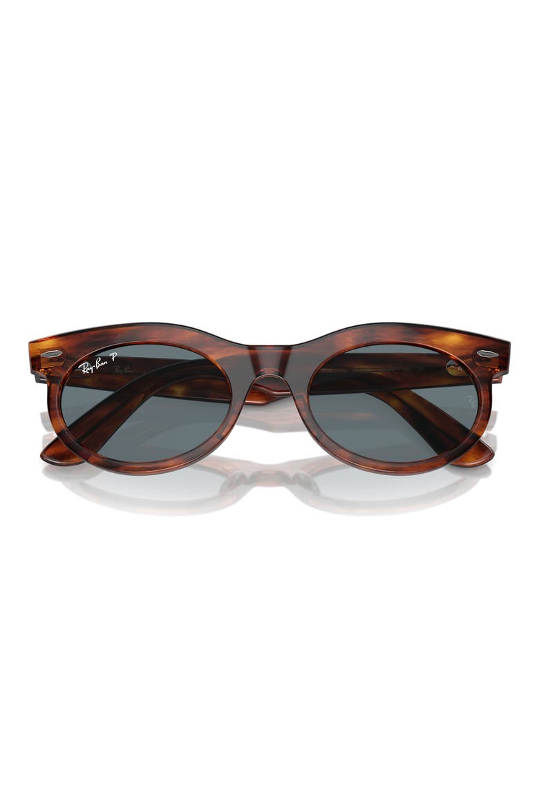 Wayfarer Transitions 50mm Oval Sunglasses, Alternate, color, STRIPED HAVA