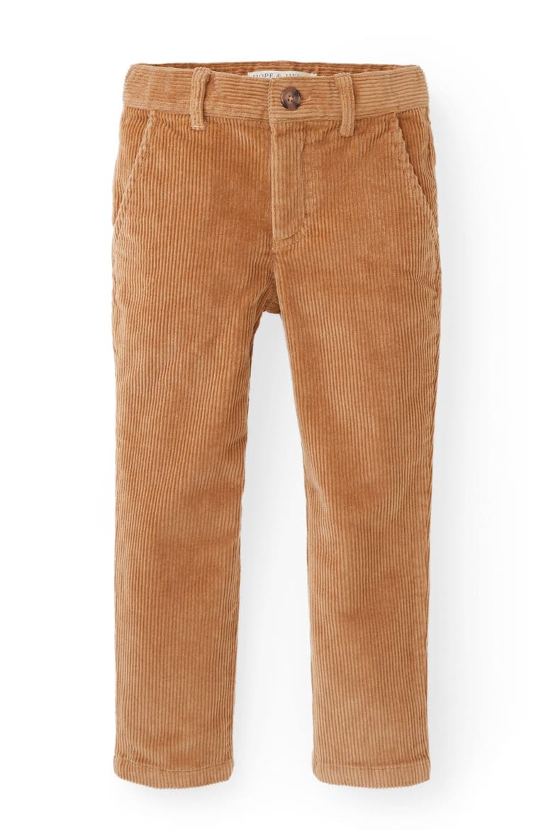 Boys' Organic Corduroy Pant, Kids, Main, color, Medium Brown
