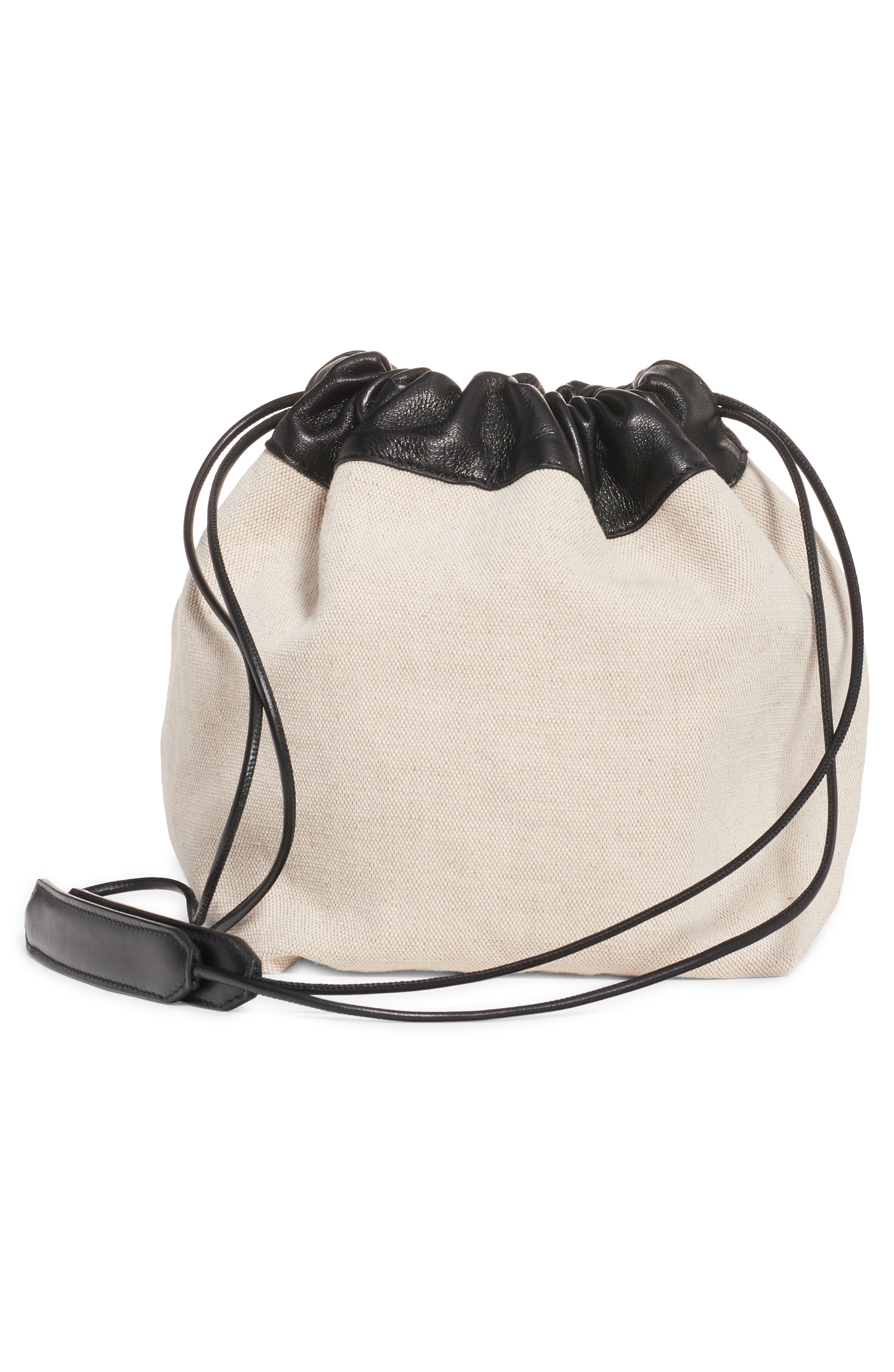 Jil Sander Drawstring Crossbody Bag, Alternate, color, 