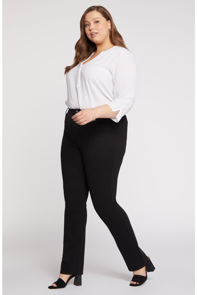 Marilyn Straight Leg Pants, Alternate, color, BLACK
