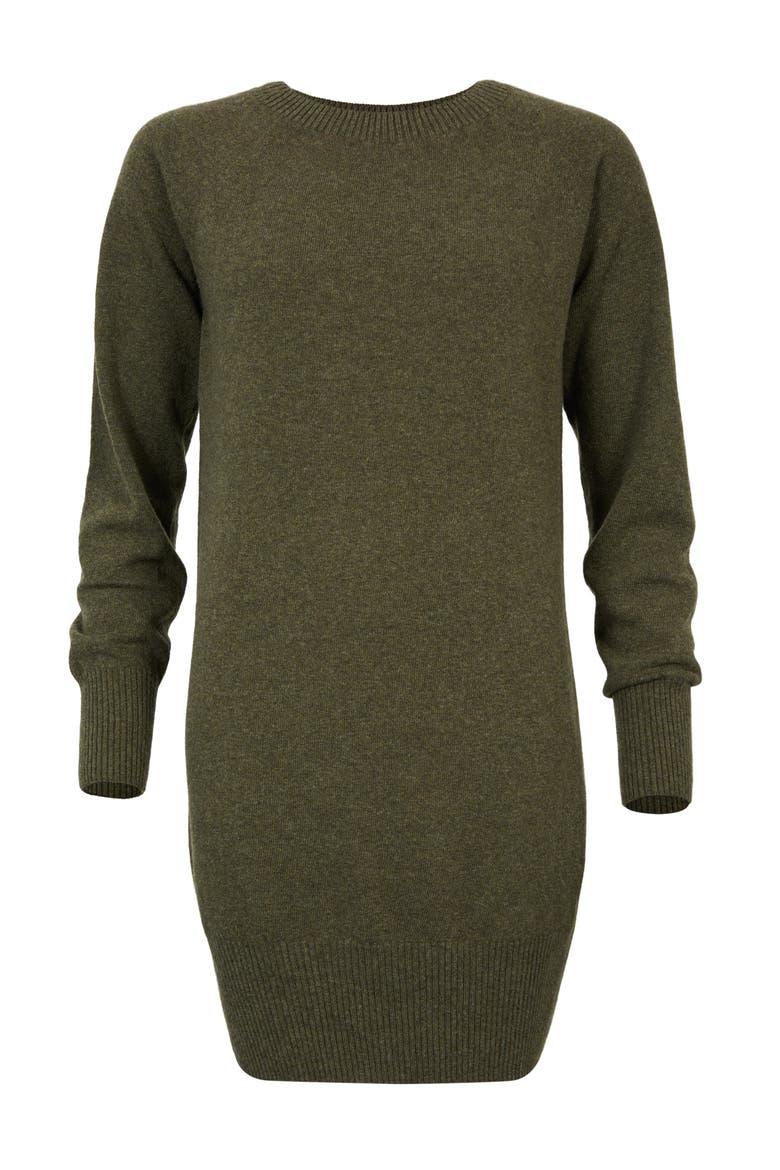 Supersoft Slouch Dress, Alternate, color, Olive