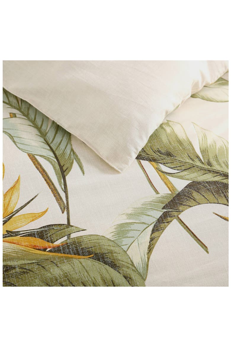 Birds Of Paradise Comforter, Sham & Pillow Set, Alternate, color, IVORY MULTI