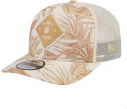 New Era Men's New Era Tan Detroit Tigers Tonal Palm COOLERA 9SEVENTY Adjustable Trucker Hat