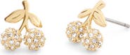 COACH Pavé Cherry Stud Earrings