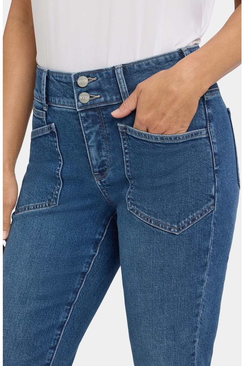 Margot Utility Pocket Ankle Girlfriend Jeans, Alternate, color, LAKE NOTRE DAME