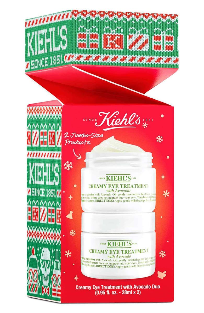 Kiehl's Since 1851 Creamy Eye Treatment with Avocado Nourishing Eye Cream Set USD $110 Value, Alternate, color,