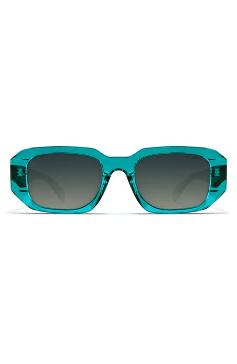 Onyx 51mm Polarized Square Sunglasses