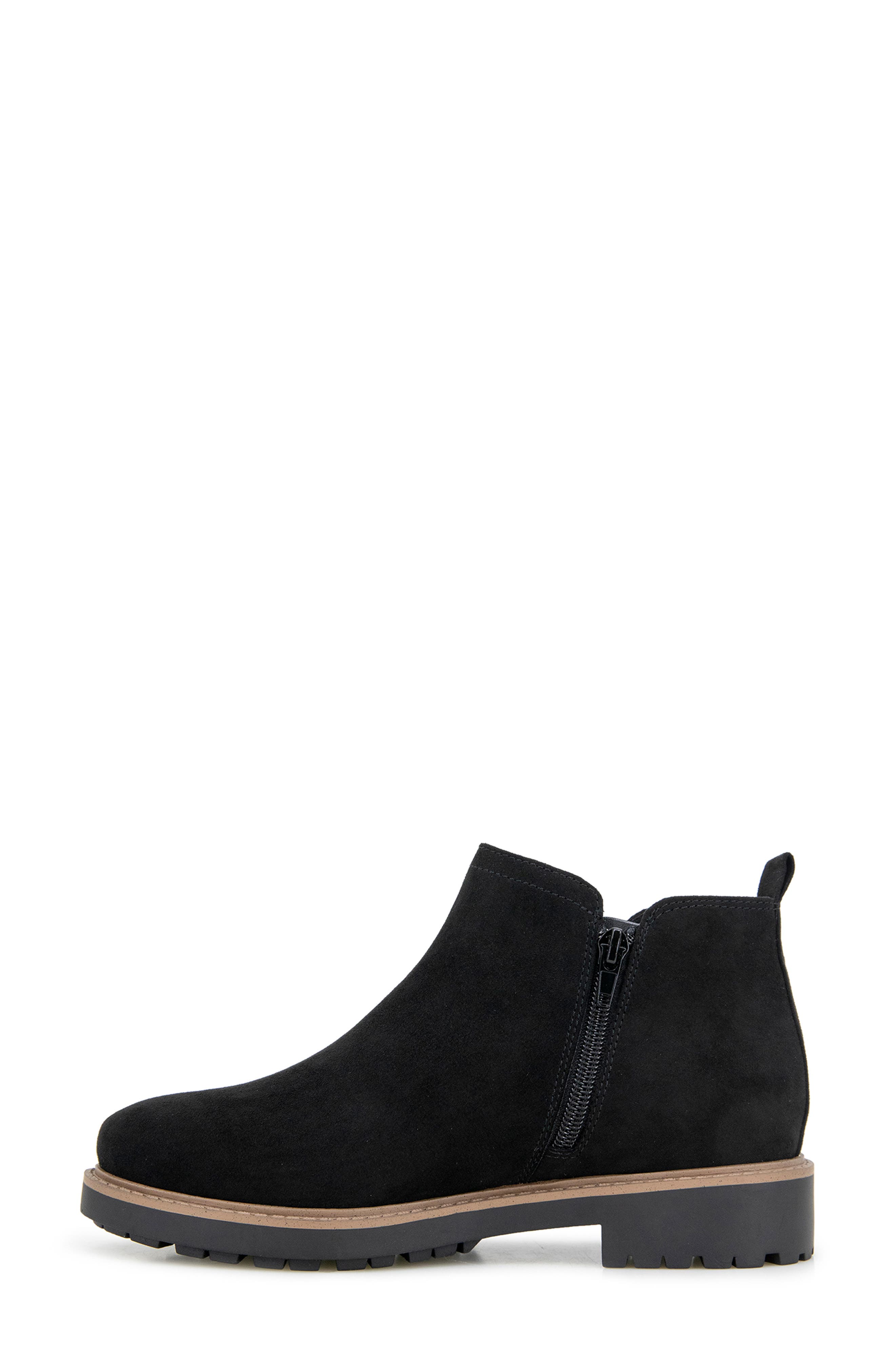 Esprit Selah Lug Sole Bootie, Alternate, color, Black