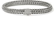 John Hardy Icon Bracelet, Diamonds, 6.5mm