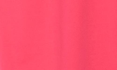 Bebe Body-con Cocktail Halter Dress In Fuchsia