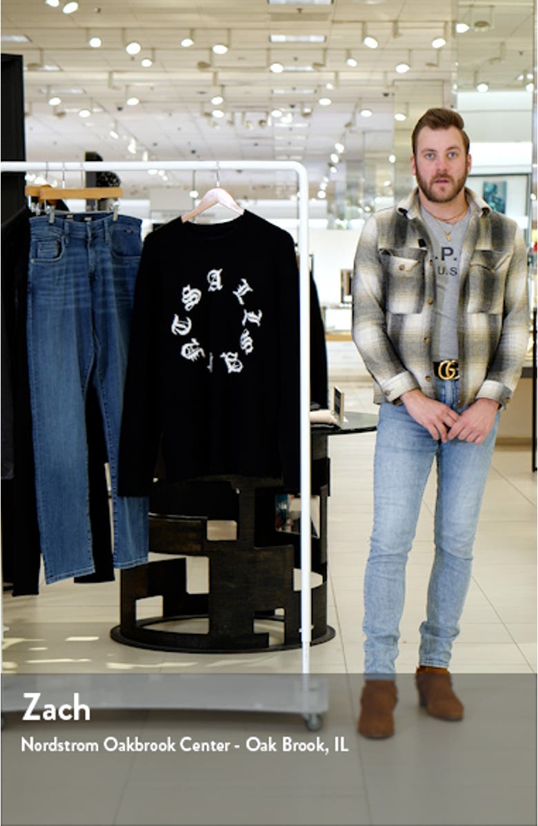 Scripture Graphic Crewneck Sweater, sales video thumbnail