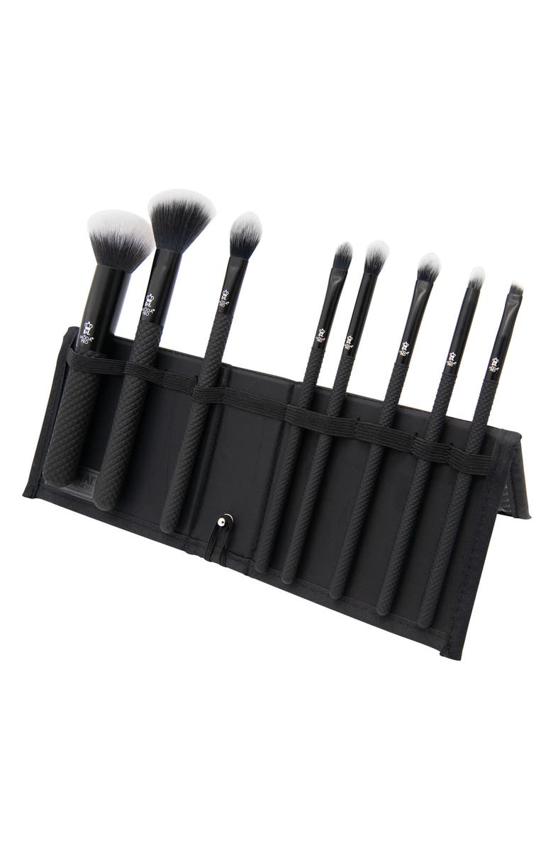 MODA Pro On-the-Go 8-Piece Makeup Brush Set, Alternate, color, 