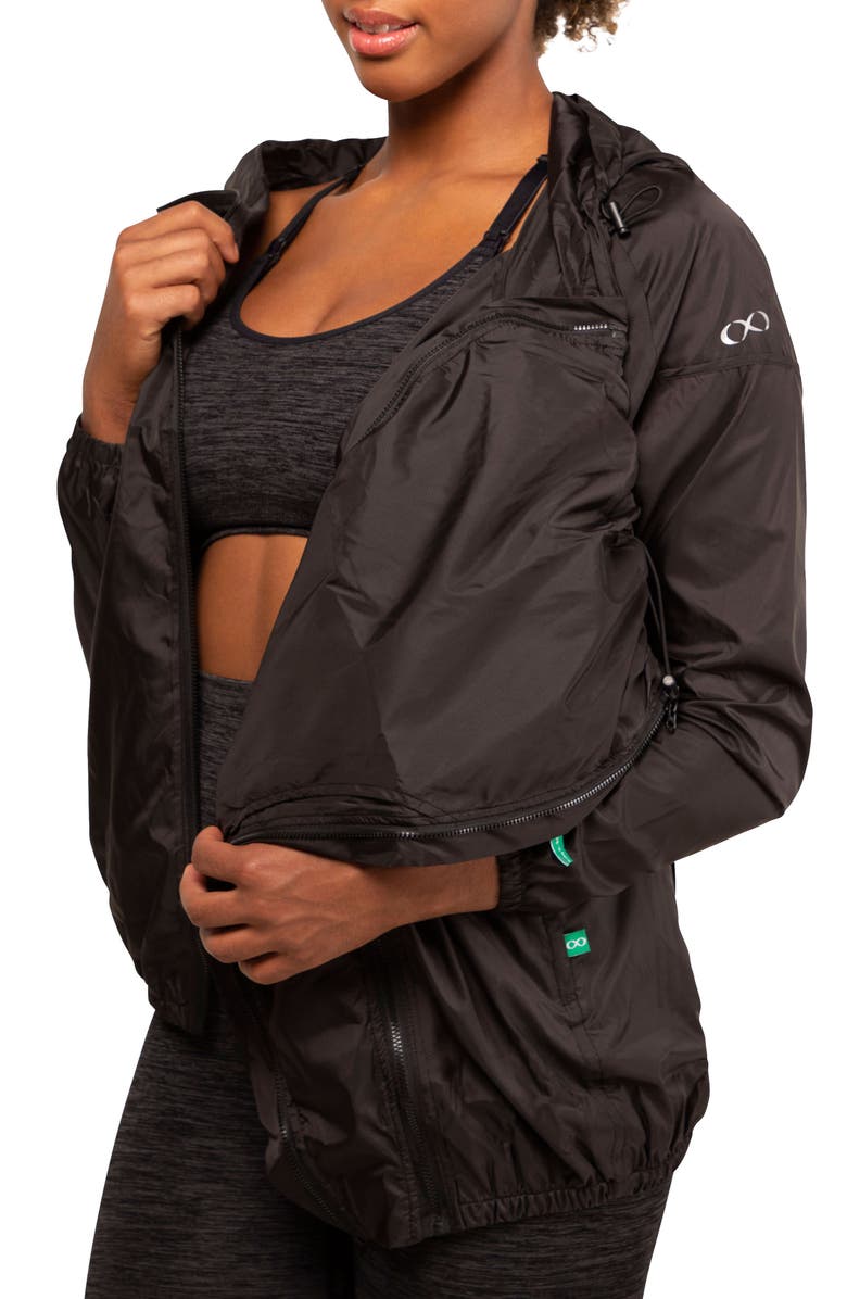 Modern Eternity Waterproof 3-in-1 Maternity Windbreaker, Alternate, color, 