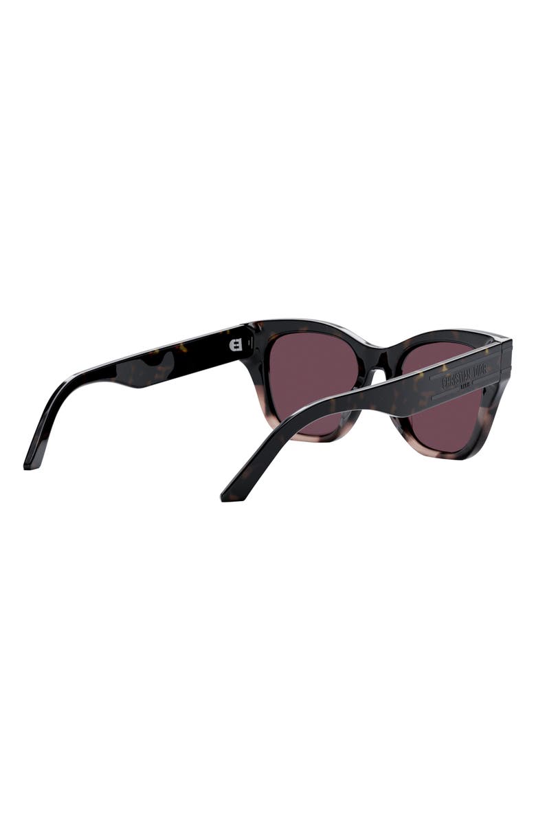 DIOR 'DiorSignature B4I 52mm Round Sunglasses, Alternate, color,