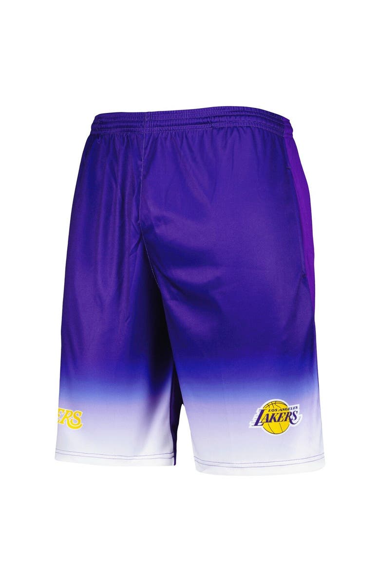 FANATICS Men's Fanatics Branded Purple Los Angeles Lakers Fadeaway Shorts, Alternate, color, 