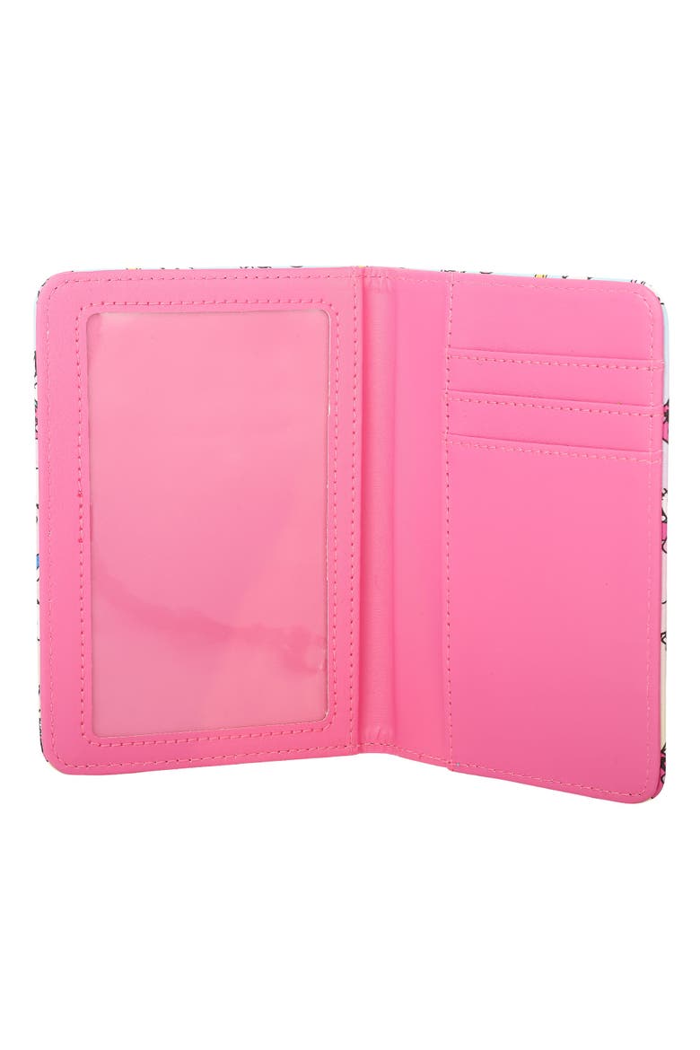 Passport Holder Travel, Alternate, color, Multicolor, pink