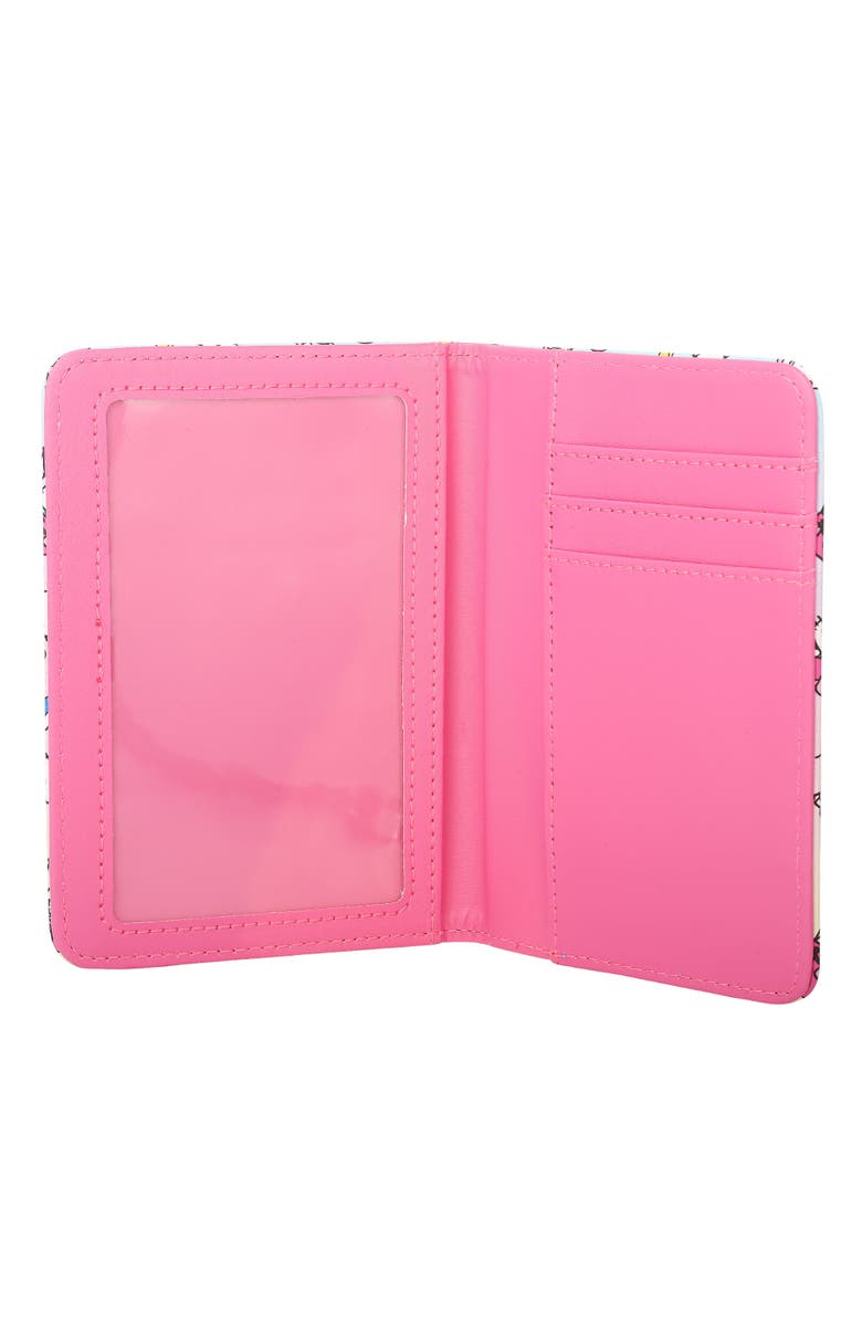 Hello Kitty Passport Holder Travel, Alternate, color, Multicolor, Pink