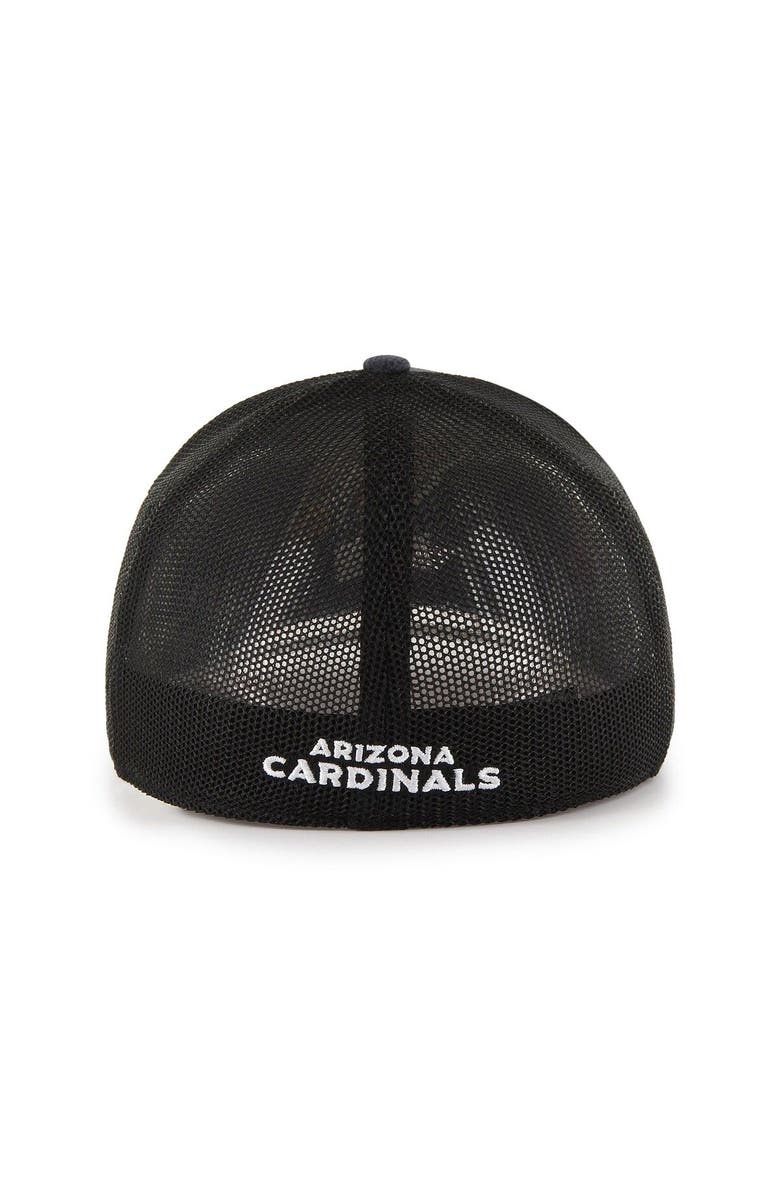 '47 Men's '47 Black Arizona Cardinals Pixelation Trophy Flex Hat, Alternate, color,