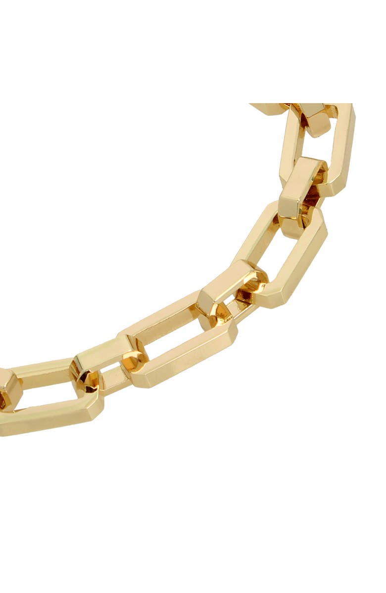 AllSaints Hexagon Chain Bracelet, Alternate, color, Gold